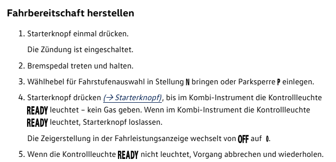 Hybrid 4Motion Fehler Antriebssystem