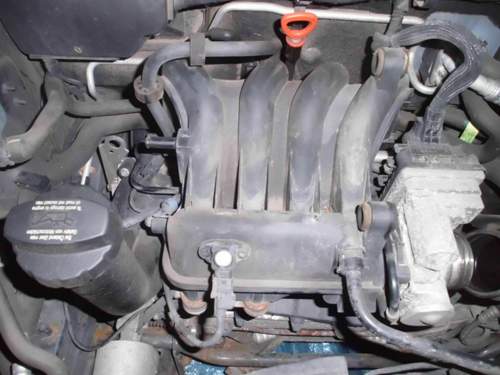 Vaneomotor Luftfilterbox demontiert