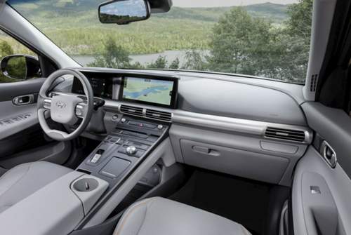 Ein bisschen Raumschiff muss sein: Cockpit des Hyundai Nexo