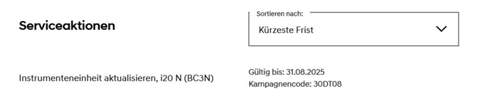 Serviceaktion