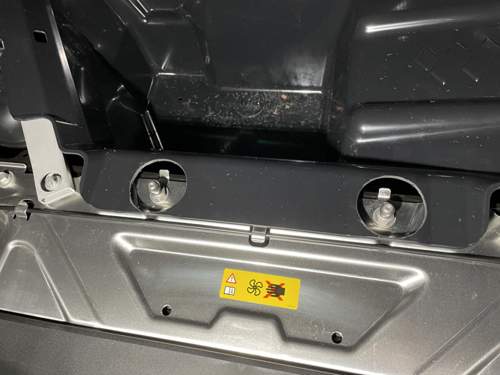 Ergebnis mit großen Löchern