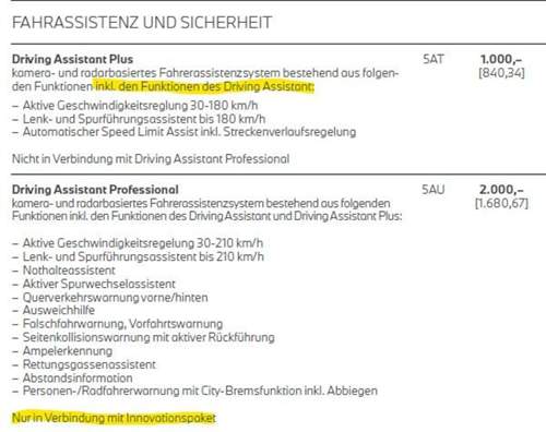 Preisliste 3/2025 DA Plus und Prof