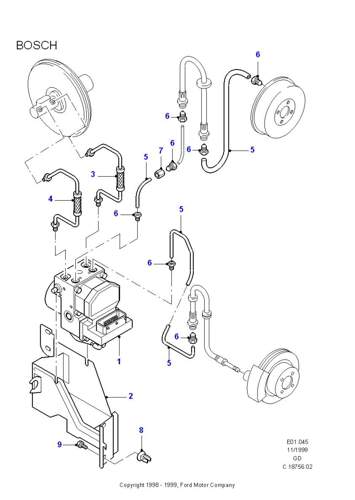 Abs-hydraulikeinheit-bosch
