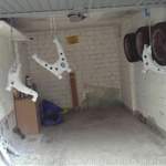 Garage wurde zur Lackierkabine