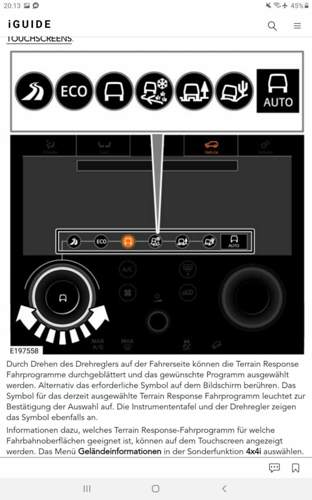 Fahrprogramme