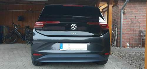 ...2,5 Stunden später in meinem Carport.