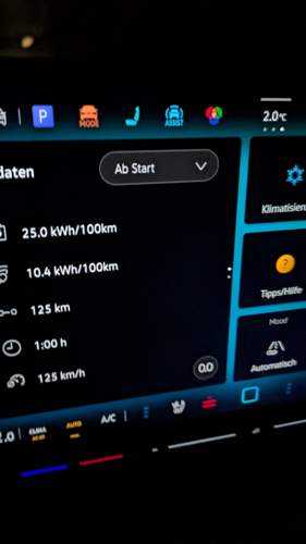 ID.7 Weinterverbrauch 150 Km/h