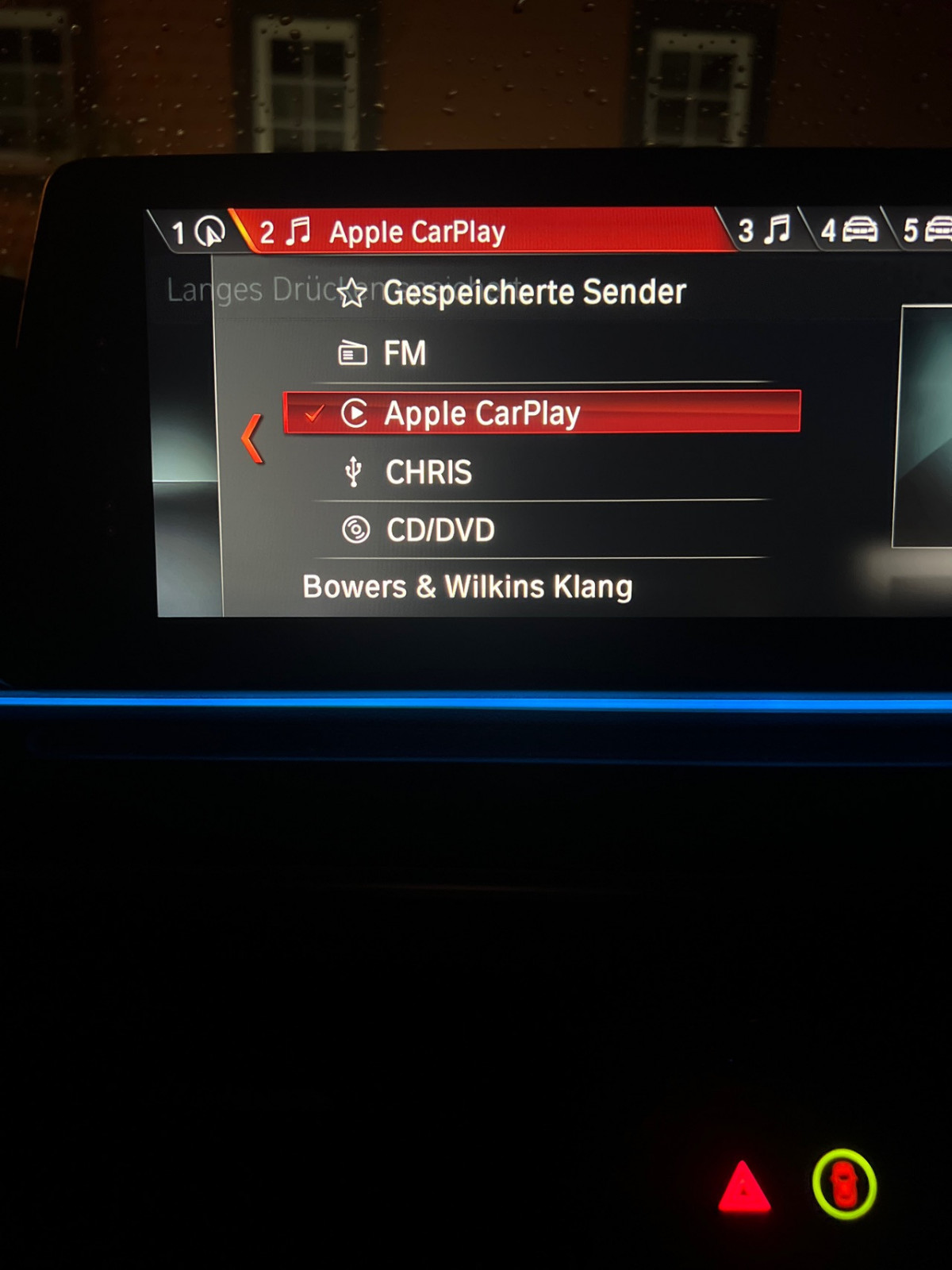 ID7 Shortcut zu Apple Apple CarPlay vorhanden?