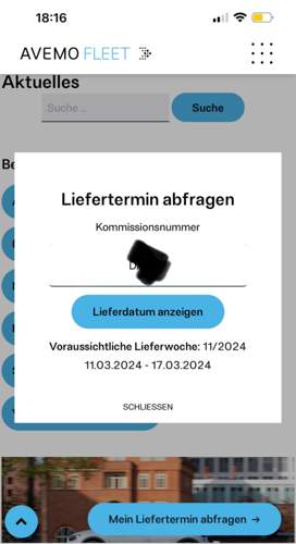 Liefertermin