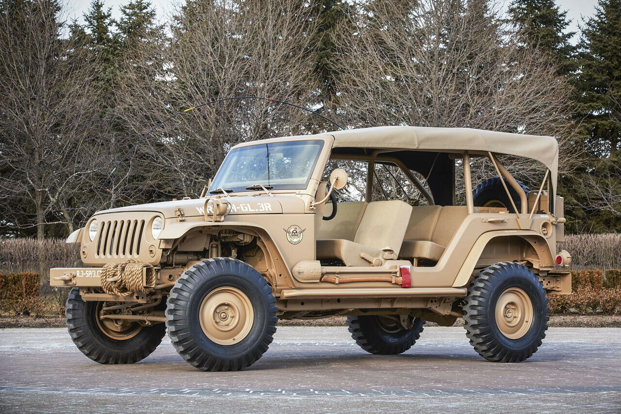 "Staff Car": Remineszenz an die militärische Vergangenheit der Marke Jeep