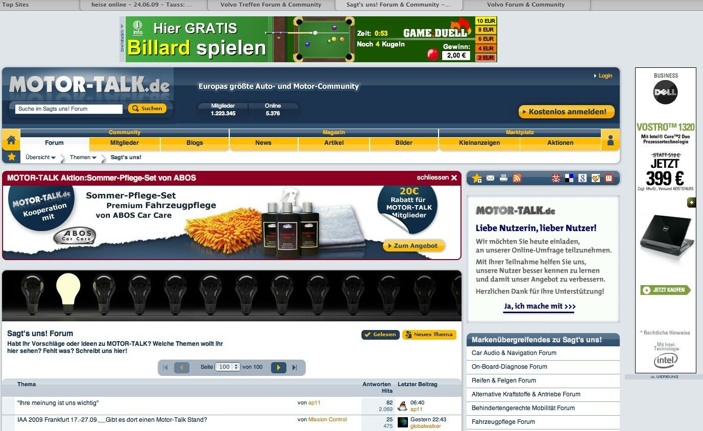 "Ihre meinung ist uns wichtig"