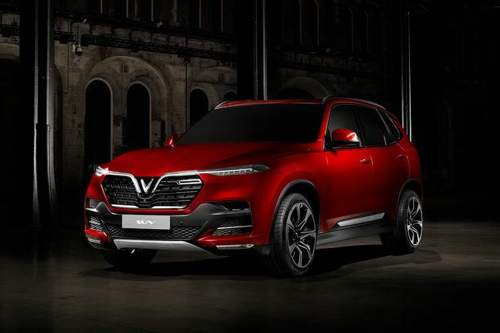 Das SUV des vietnamesischen Autoherstellers Vinfast verbindet technisch vieles mit dem BMW X5