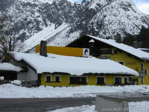 Fernpass-schnee