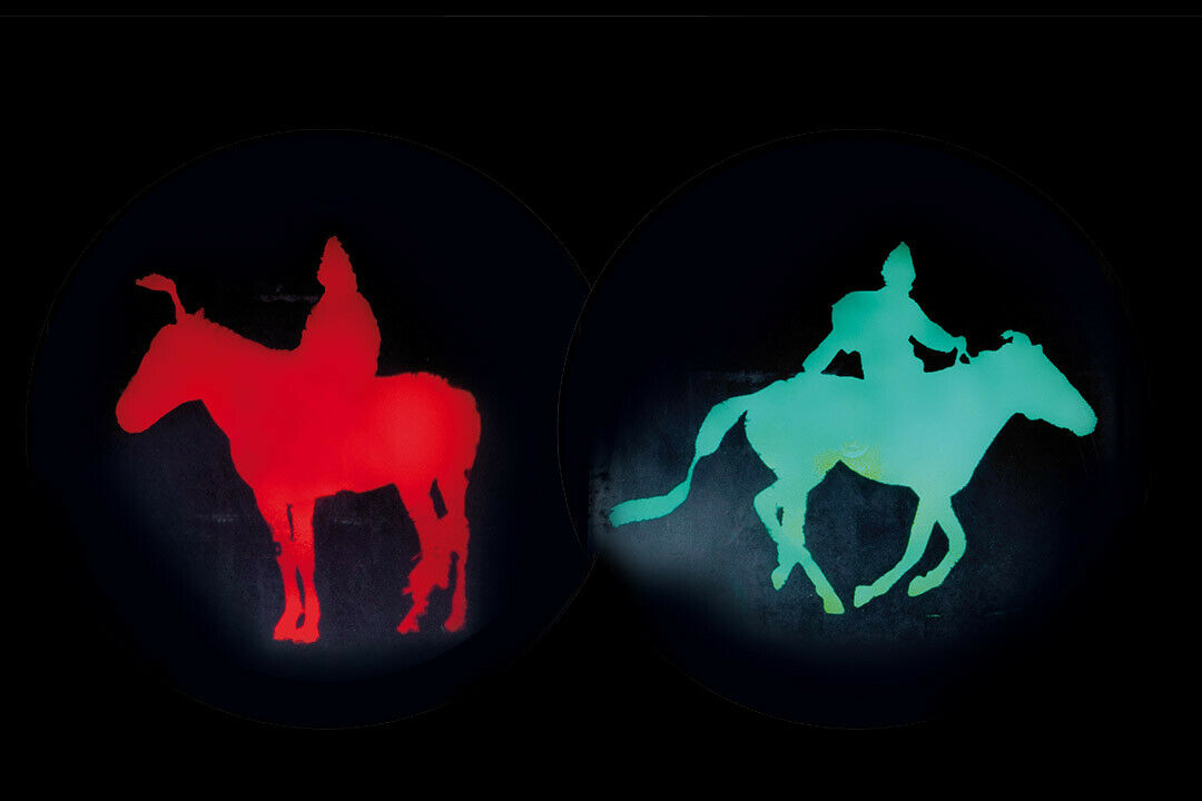 In der Mongolei sitzen die Ampelmännchen auf einem Pferd
