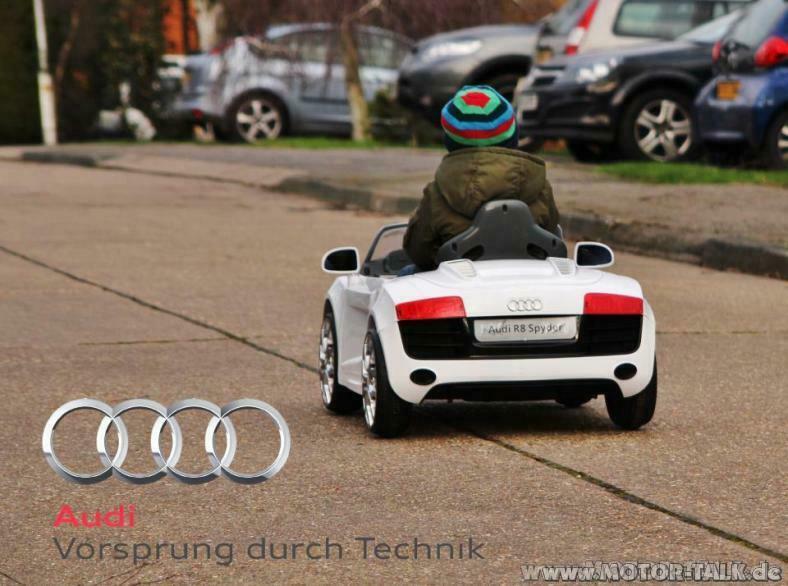 Im R8 MITfahren?