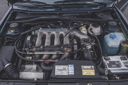 Herzstück: 16V-G60-Motor im VWM-getunten Golf 2 Rallye. Für eine Klimaanlage gibt es keinen Platz