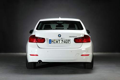 Der Kofferraum des 320d fasst 480 Liter Gepäck