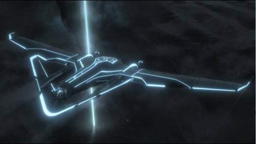 Großer Lightjet aus Tron: Legacy