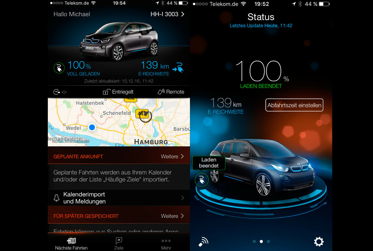 BMW i3: Infotainment