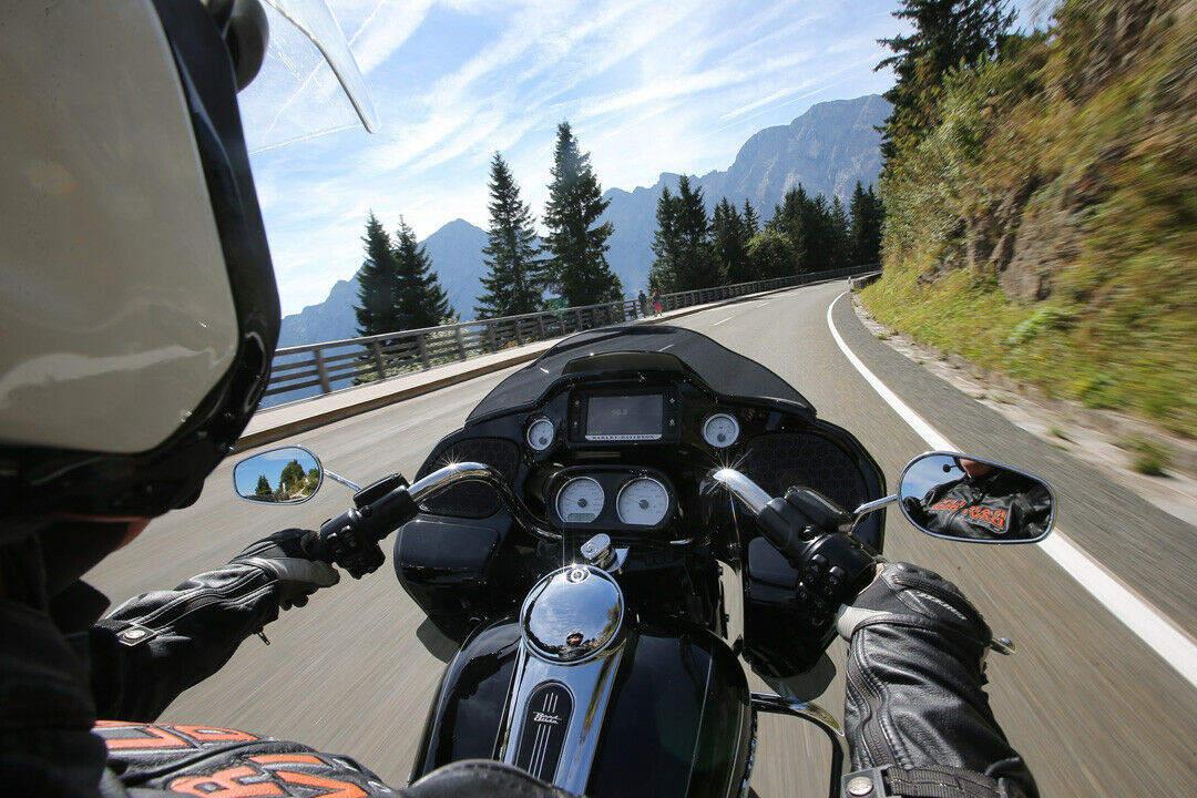 Von der auffälligen Lackierung hat man bei der Fahrt leider nichts