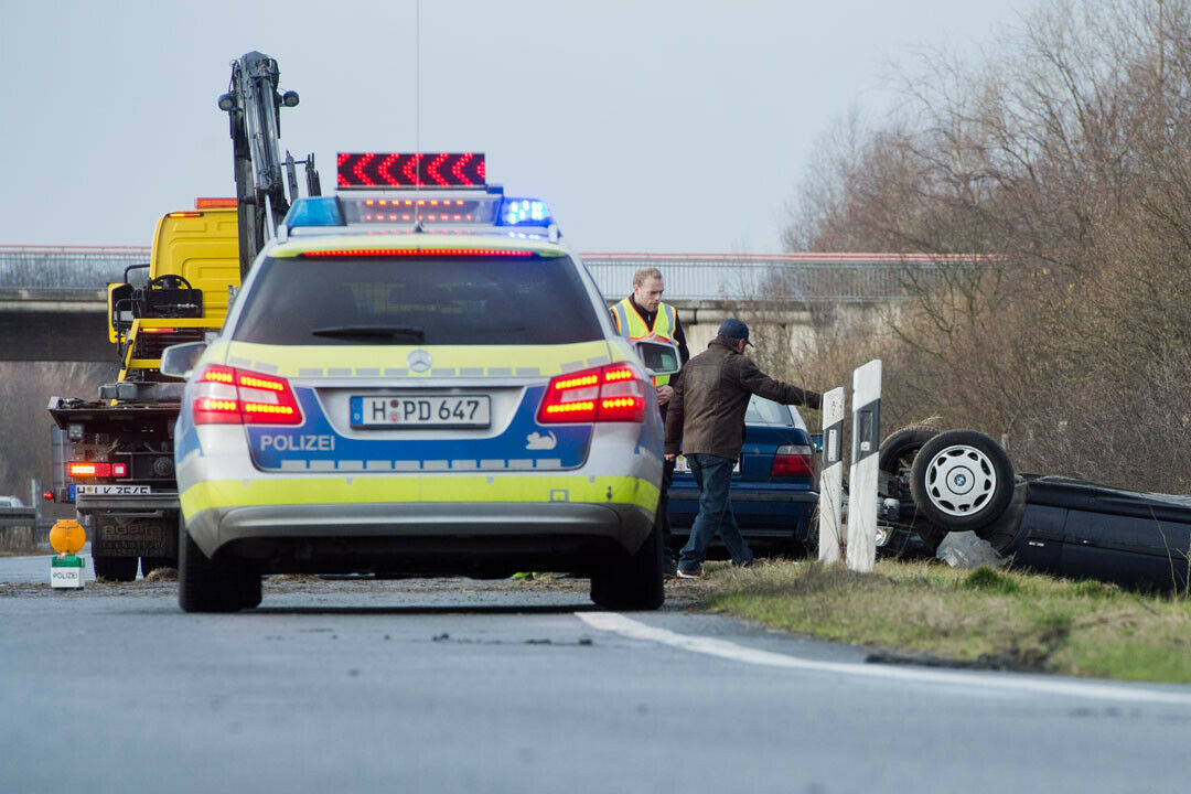 Die Polizei hat von Januar bis Juli dieses Jahres 1,22 Millionen Unfälle mit Sachschaden registriert
