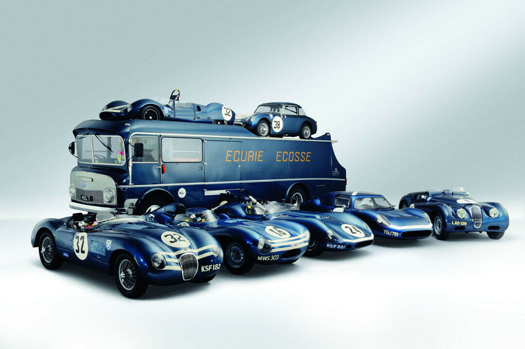 Bonhams versteigert die Ecurie-Ecosse-Sammlung von Dick Skipworth. Sie enthält Modelle aus verschiedenen Dekaden