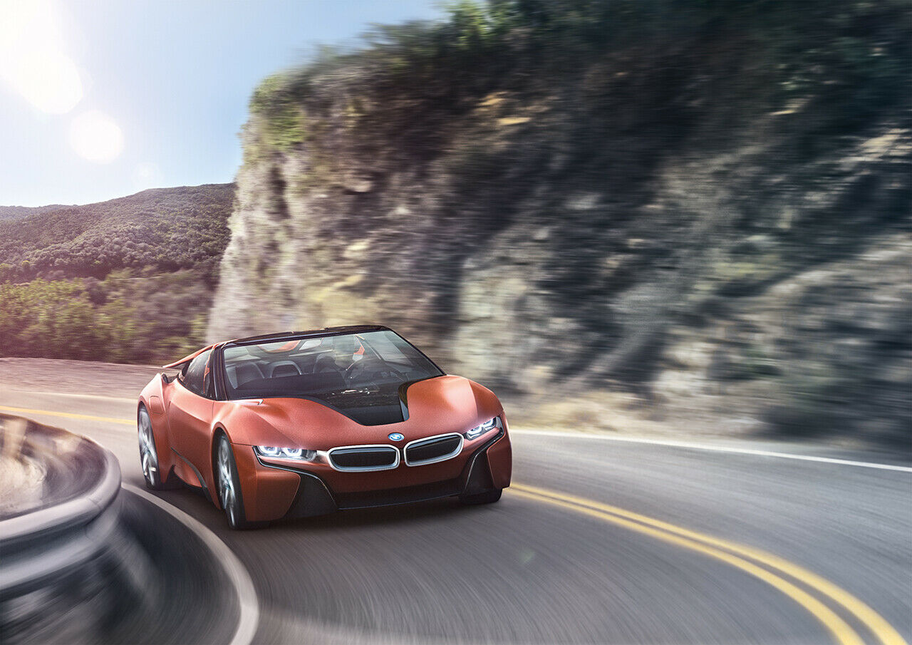 BMW kündigt ein autonomes Auto für 2021 an: Das Concept "i Vision Future Interaction" stellte BMW Anfang 2016 vor