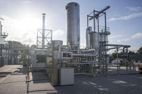 In der Audi e-gas-Anlage in Werlte wird seit 2013 synthetisches Methan hergestellt