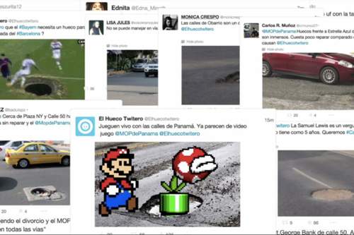 Die Tweets der Schlaglöcher sind sehr originell