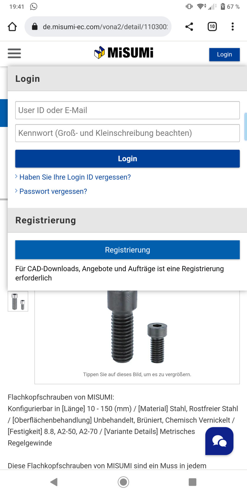 Inbusschrauben, Zylinderschrauben woher