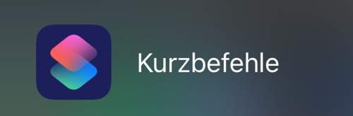 1-Kurzbefehle starten