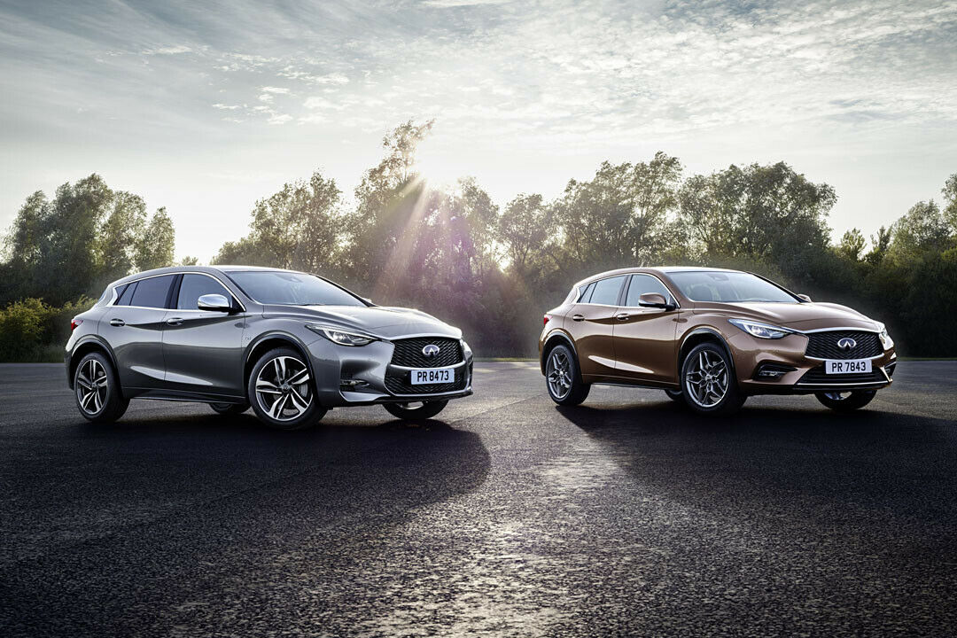 Insgesamt umfasst die Q30-Motorenpalette fünf Aggregate. Die stärkste Version ist der 2,0-Liter-Benziner mit 211 PS