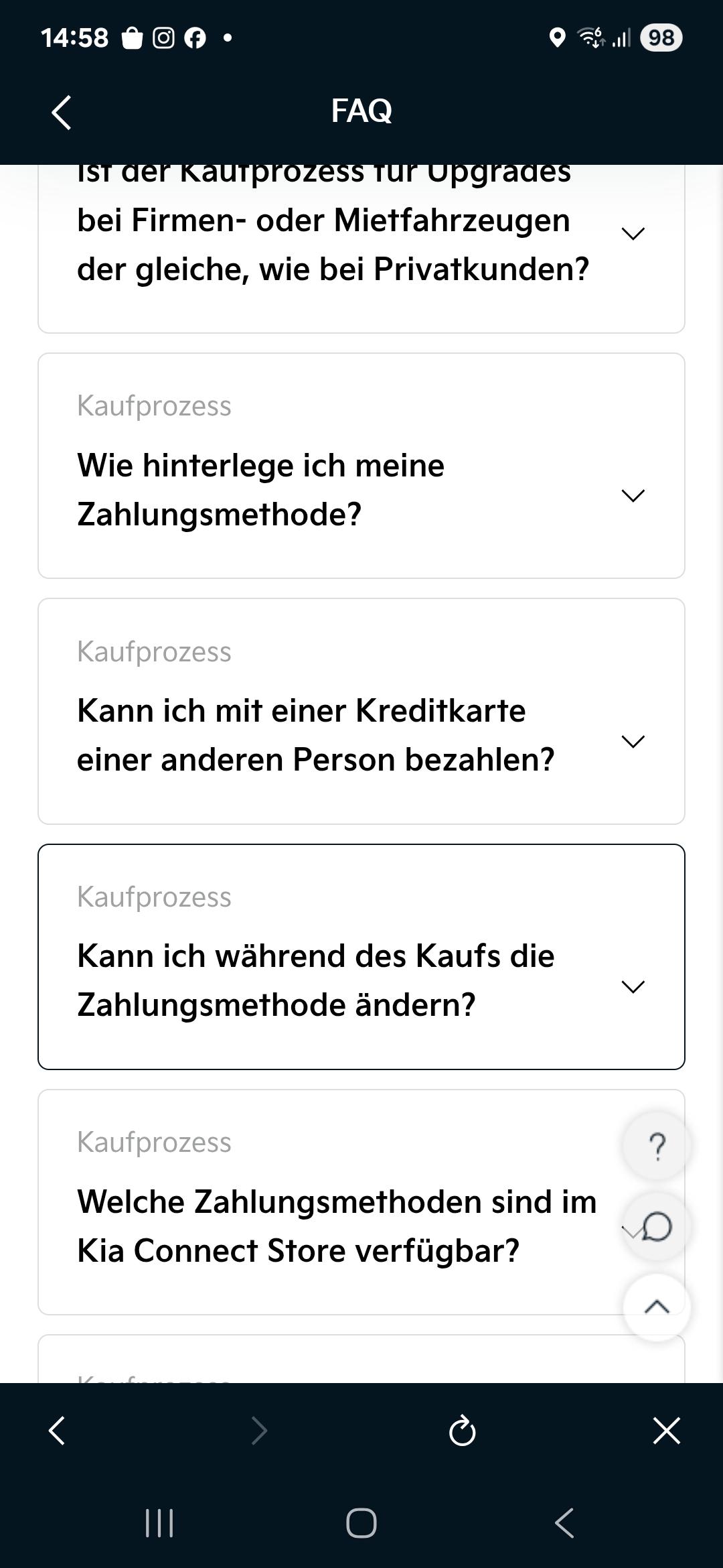 Info: Kia Connect Store