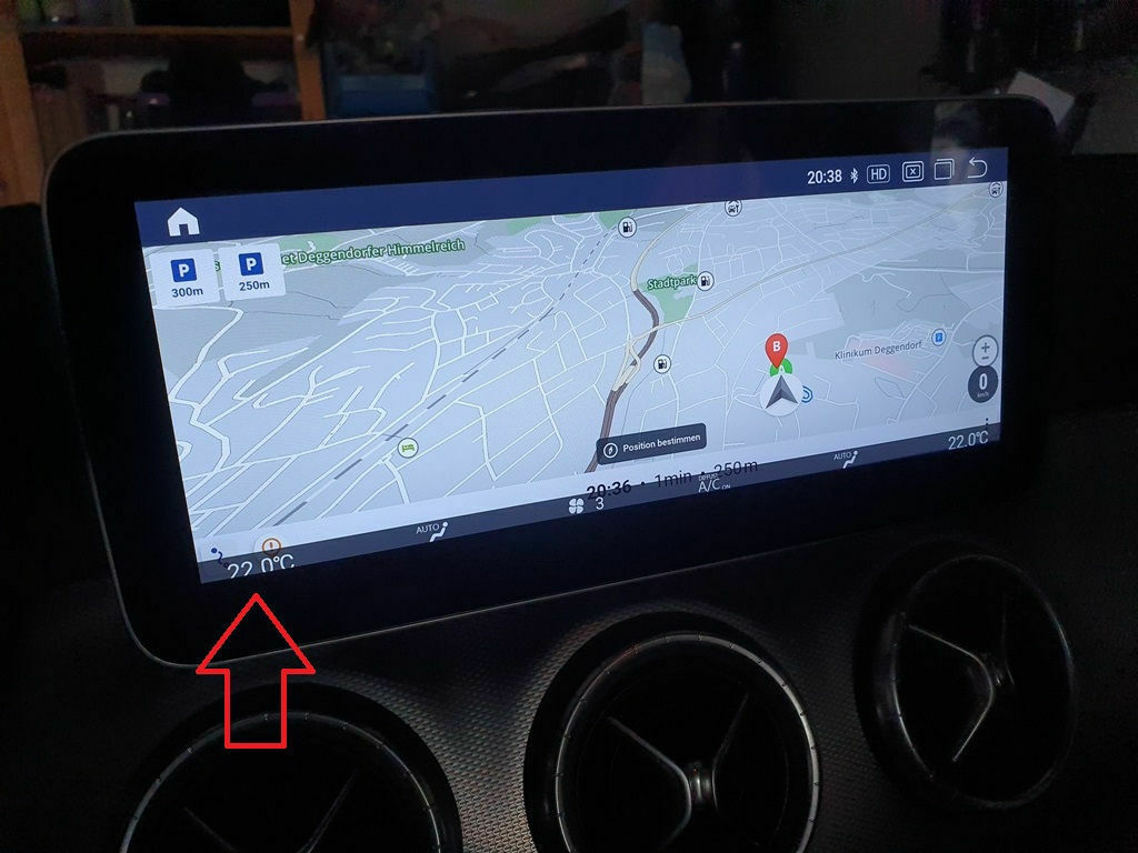 Infos und Bilder zum 10,25 Zoll Nachrüstdisplay