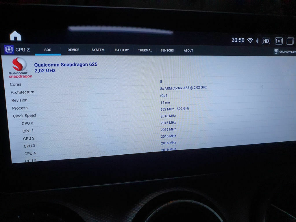 Infos und Bilder zum 10,25 Zoll Nachrüstdisplay