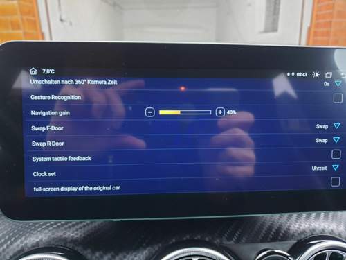 Android Display Menü