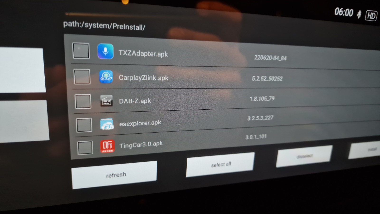 Infos und Bilder zum 10,25 Zoll Nachrüstdisplay