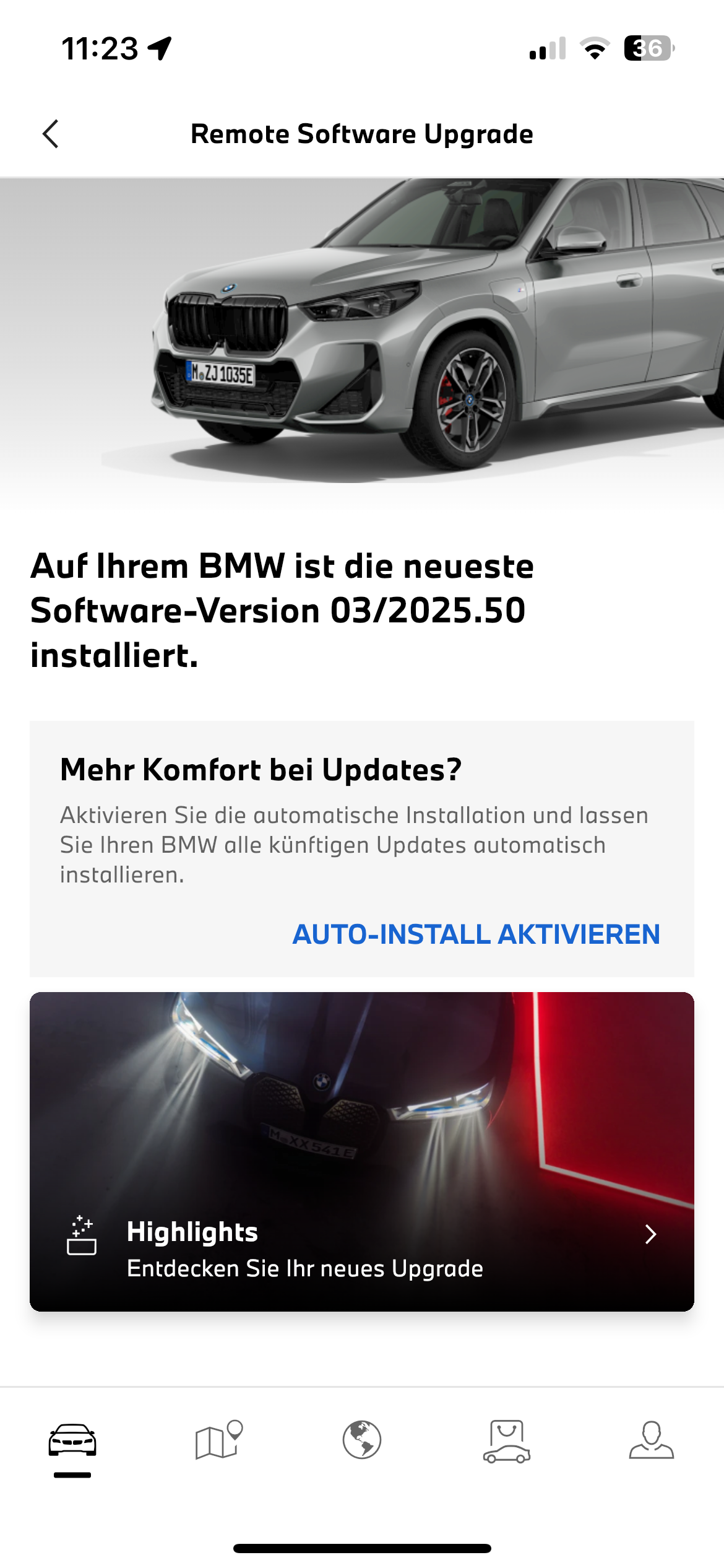 Infos zu SW-Upgrades