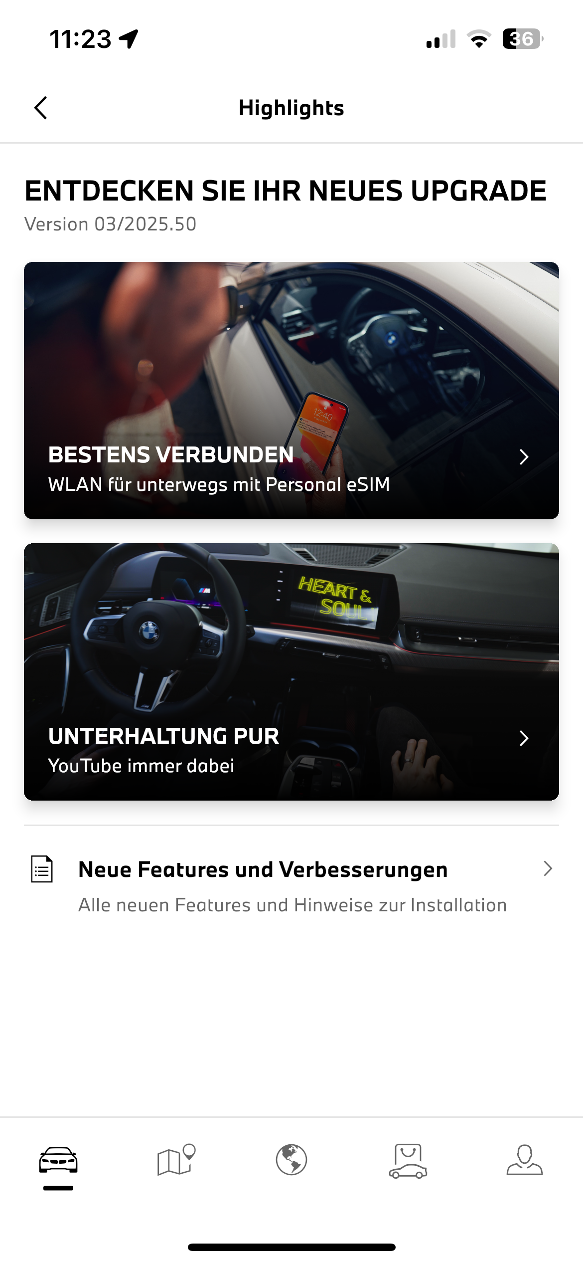 Infos zu SW-Upgrades