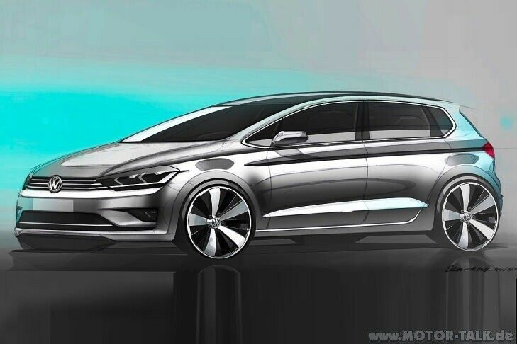 Infos zum neuen Golf Sportsvan 2014 - Nachfolger des Golf Plus