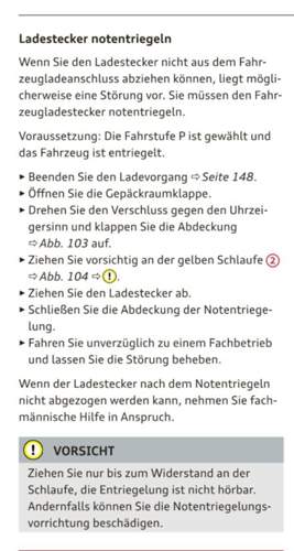 Notentriegelung 2