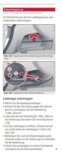 Notentriegelung 1