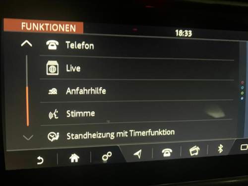 Einstellungen Funktionen