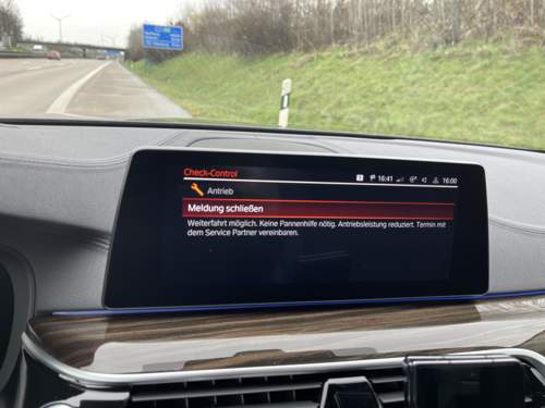 Fehlermeldung