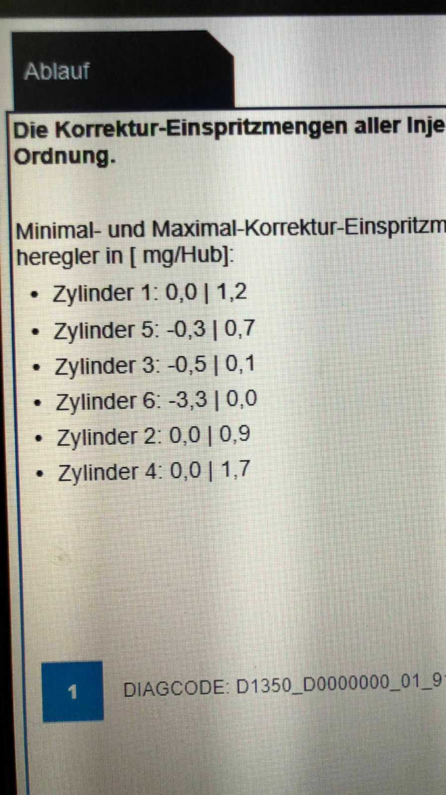 Injektoren prüfen ohne Ausbau N57