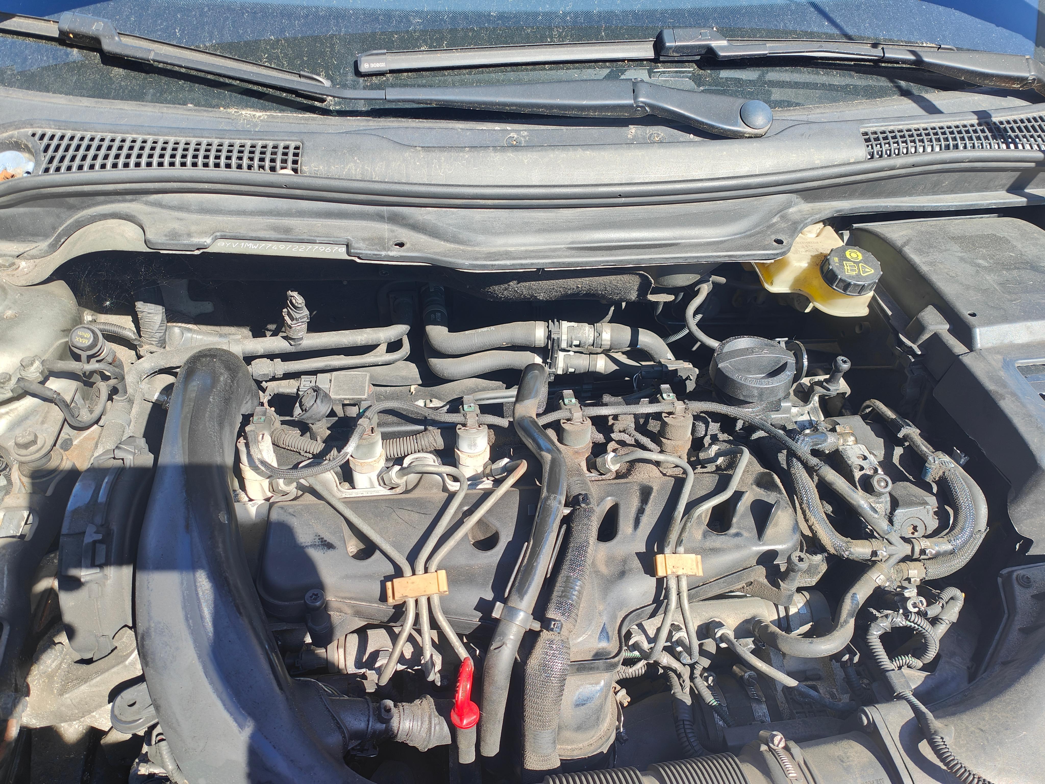 Injektoren Volvo V50 d5 Weiss angelaufen