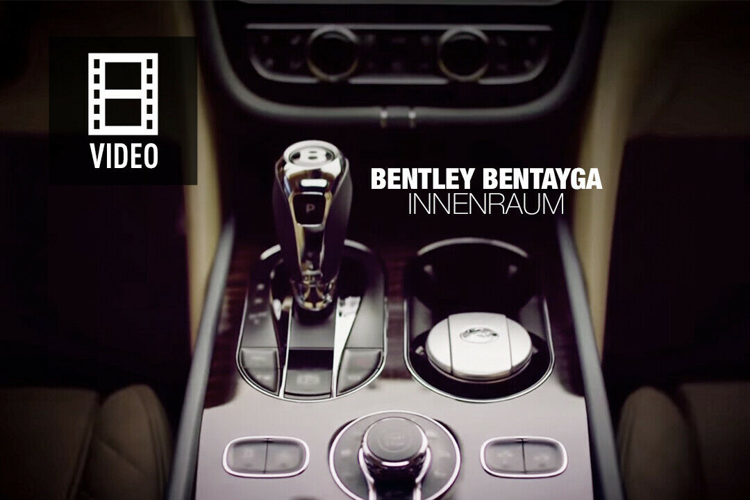 Bentley Bentayga Innenraum: Ein Video zeigt erstmals den Innenraum