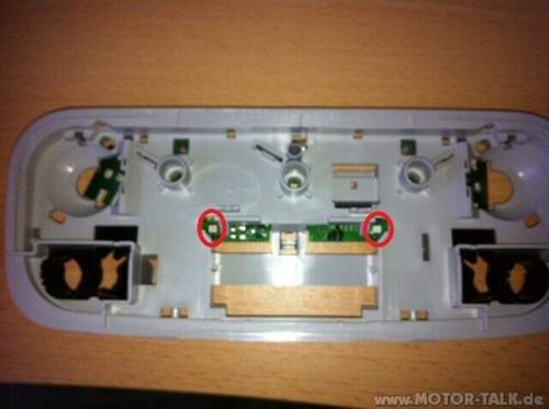 Gesamte Platine