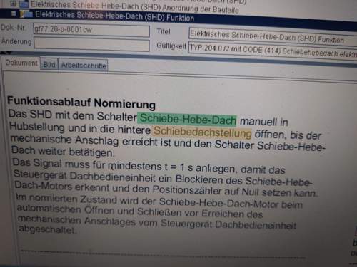 W204 eSHD normieren bis Mj.08