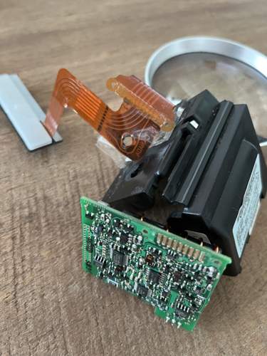Abgerutschtes Kabel von Platine vom GTÖ